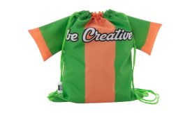 CreaDraw T Kids RPET, Rucsac cu șnur, pentru copii, personalizat, verde