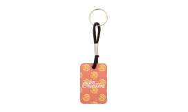 Woody Plus D, Breloc personalizat, negru/natural