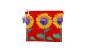 CreaBeauty S RPET, geantă cosmetică, personalizată, alb