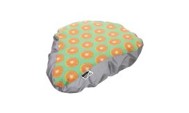 CreaRide Reflect, husă personalizată pentru șa de bicicletă, RPET, alb