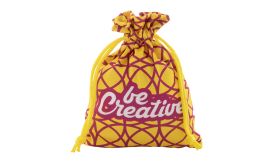 SuboGift M, geantă cadou, personalizată, medie, galben