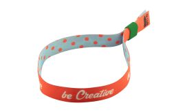SuboWrist RPET, brățară festival personalizată, verde