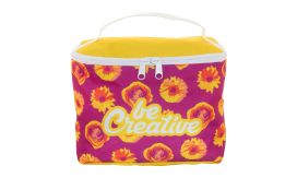 CreaBeauty XL, geantă de cosmetice, personalizată, alb