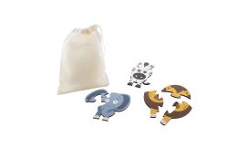 Zoofrik, joc puzzle, animale, multicolor