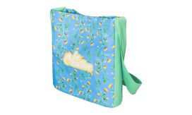 SuboBag Messenger, Geantă de umăr, personalizată, RPET, alb