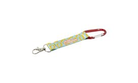 SuboRing Double, breloc personalizat, RPET, roșu