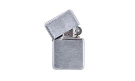 Gasolight, brichetă pe benzină, argintiu