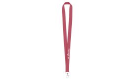 Subyard A, lanyard cu sublimare, alb