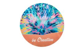 CreaClean, lavetă de curățare pentru ochelari, alb