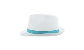 Subrero, panglică pentru pălarii, alb