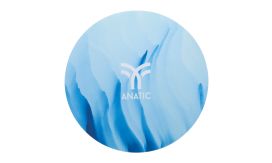 Suborond, mouse pad pentru sublimare, alb