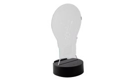 Ledify, trofeu cu LED, transparent