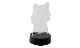 Ledify, trofeu cu LED, transparent