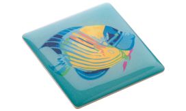 DomeBadge, insignă cu magnet, alb