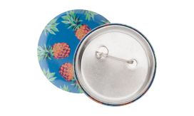 PinBadge Maxi, insignă, alb