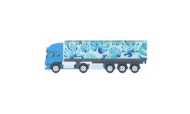 Trucker 15, riglă camion, 15 cm, alb