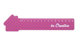 Couler 15, riglă casă, 15 cm, alb