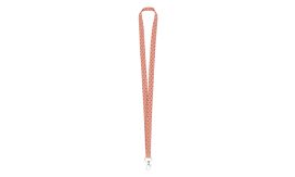 Subyard 15 A, lanyard cu sublimare, alb
