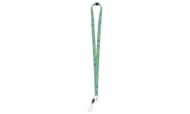 Subyard 15 B Safe, lanyard cu sublimare, alb