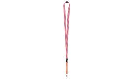 Subyard 15 C Safe, lanyard cu sublimare, alb