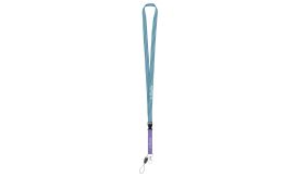 Subyard 15 D, lanyard cu sublimare, alb