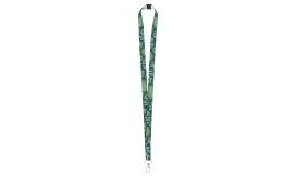 Subyard 15 Zero Safe, lanyard cu sublimare, alb
