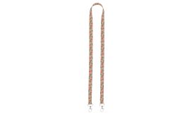 Subyard 15 Double, lanyard cu sublimare, alb
