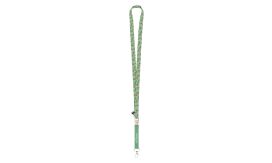 Subyard 15 C Eco, lanyard personalizat, alb