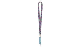 Subyard C Safe Eco, lanyard personalizat, alb