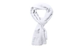 Drippan, eșarfă, alb