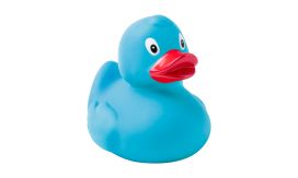 Squack, rățușcă din cauciuc, albastru deschis