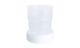 Medicup, pahar pliabil, alb