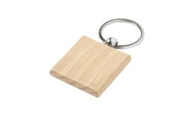 Wokke, breloc patrat, natural