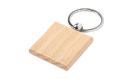 Wokke, breloc patrat, natural