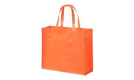 Laster, geantă cumpărături, material reciclat RPET, portocaliu