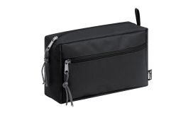 Cosmax, geantă cosmetice, material reciclat RPET, negru