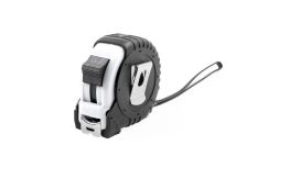 Meter 7,5M, ruletă, alb/negru