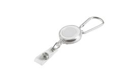 Piste, suport ecuson, alb/argintiu