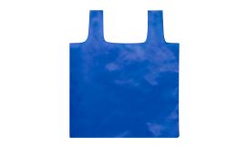 Squber, geantă de cumpărături pliabilă, material reciclat RPET, albastru