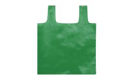 Squber, geantă de cumpărături pliabilă, material reciclat RPET, verde
