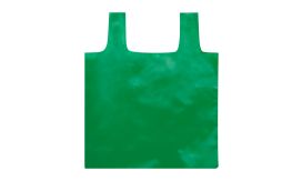 Squber, geantă de cumpărături pliabilă, material reciclat RPET, verde