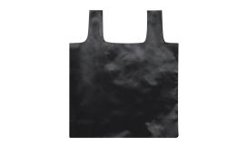 Squber, geantă de cumpărături pliabilă, material reciclat RPET, negru