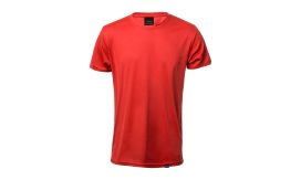 Velocity, tricou sport, material reciclat RPET, roșu