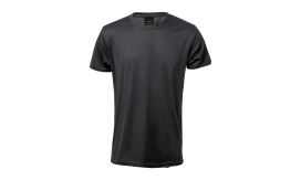 Velocity, tricou sport, material reciclat RPET, negru
