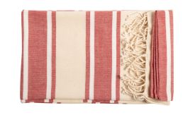 Hermosa, prosop plajă, roșu/natural