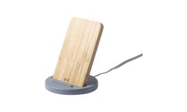 Chemek, suport incarcator wireless, gri/natural