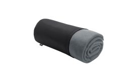 Nanda, patura polar din material reciclat, cenușiu