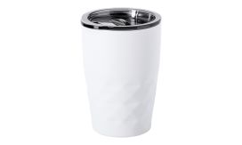 Cupper, cană termoizolantă, alb