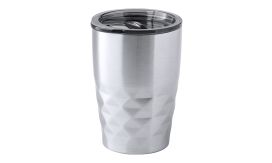 Cupper, cană termoizolantă, argintiu