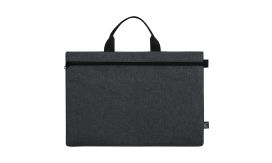 Slidox, geantă pentru documente RPET, negru